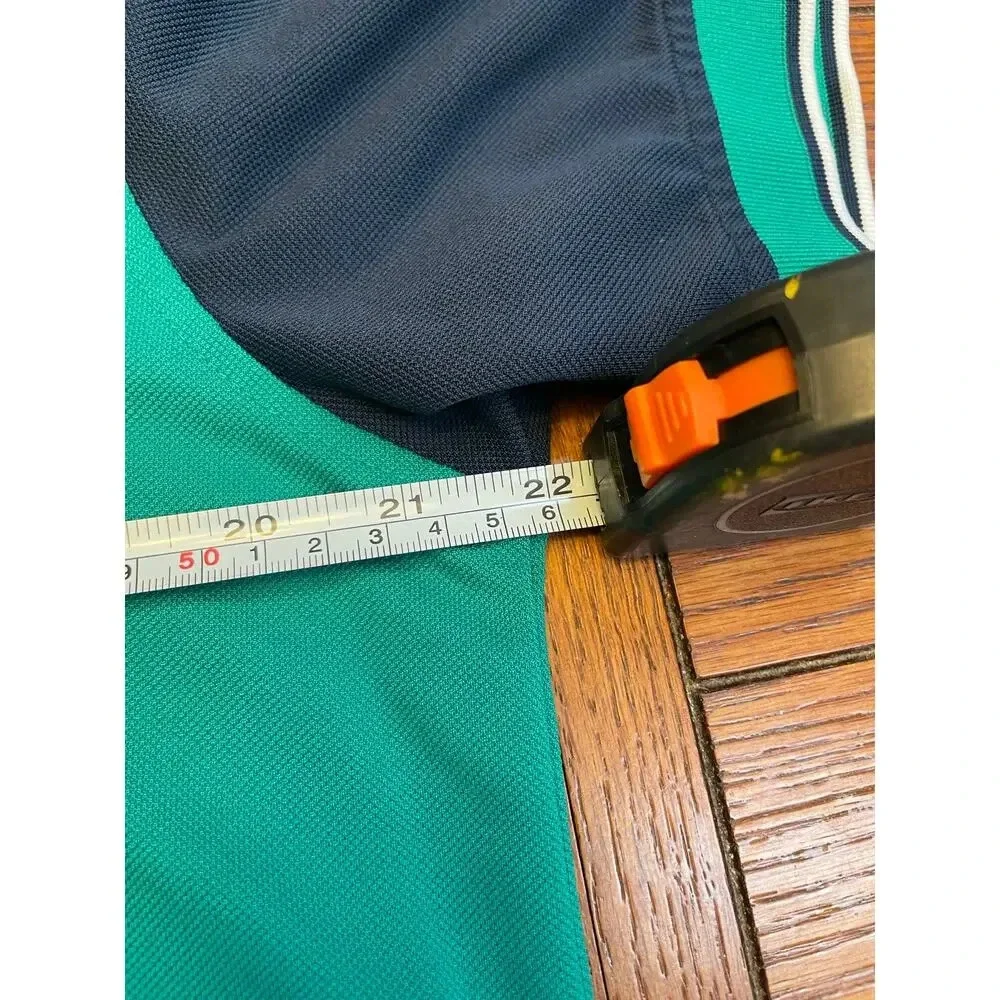 IZOD Polo Blue Green Vintage - Picture 6 of 8